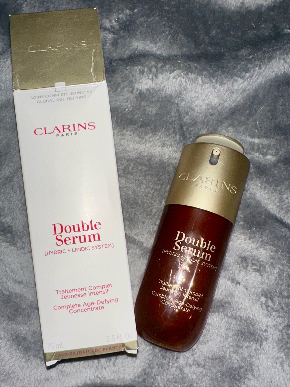 NIB Clarins Double Serum 75ml 2.5 oz